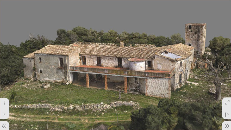 3D-Modell Torre Can Plans